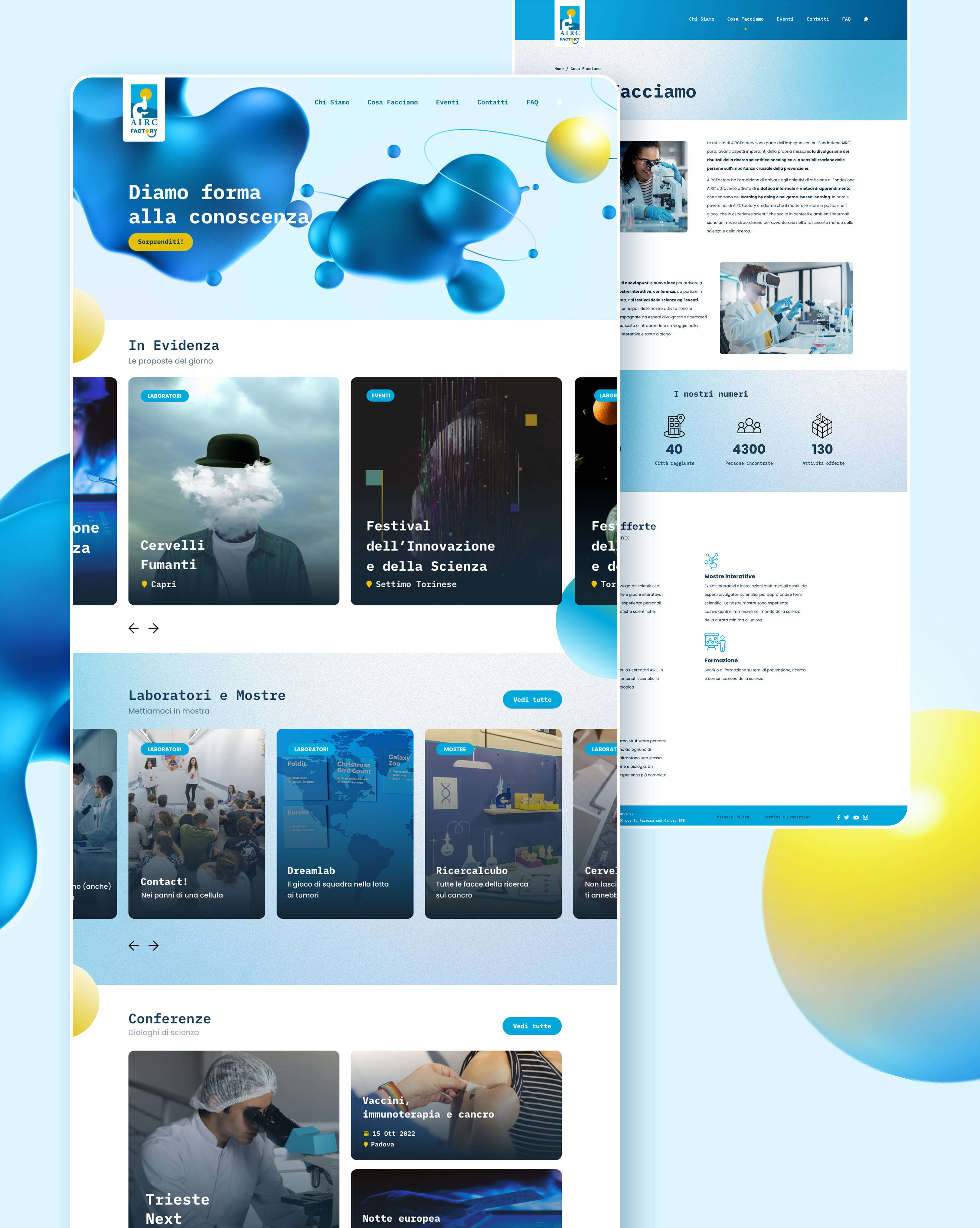 AIRC Factory — Editorial UI Architecture e Content Modules