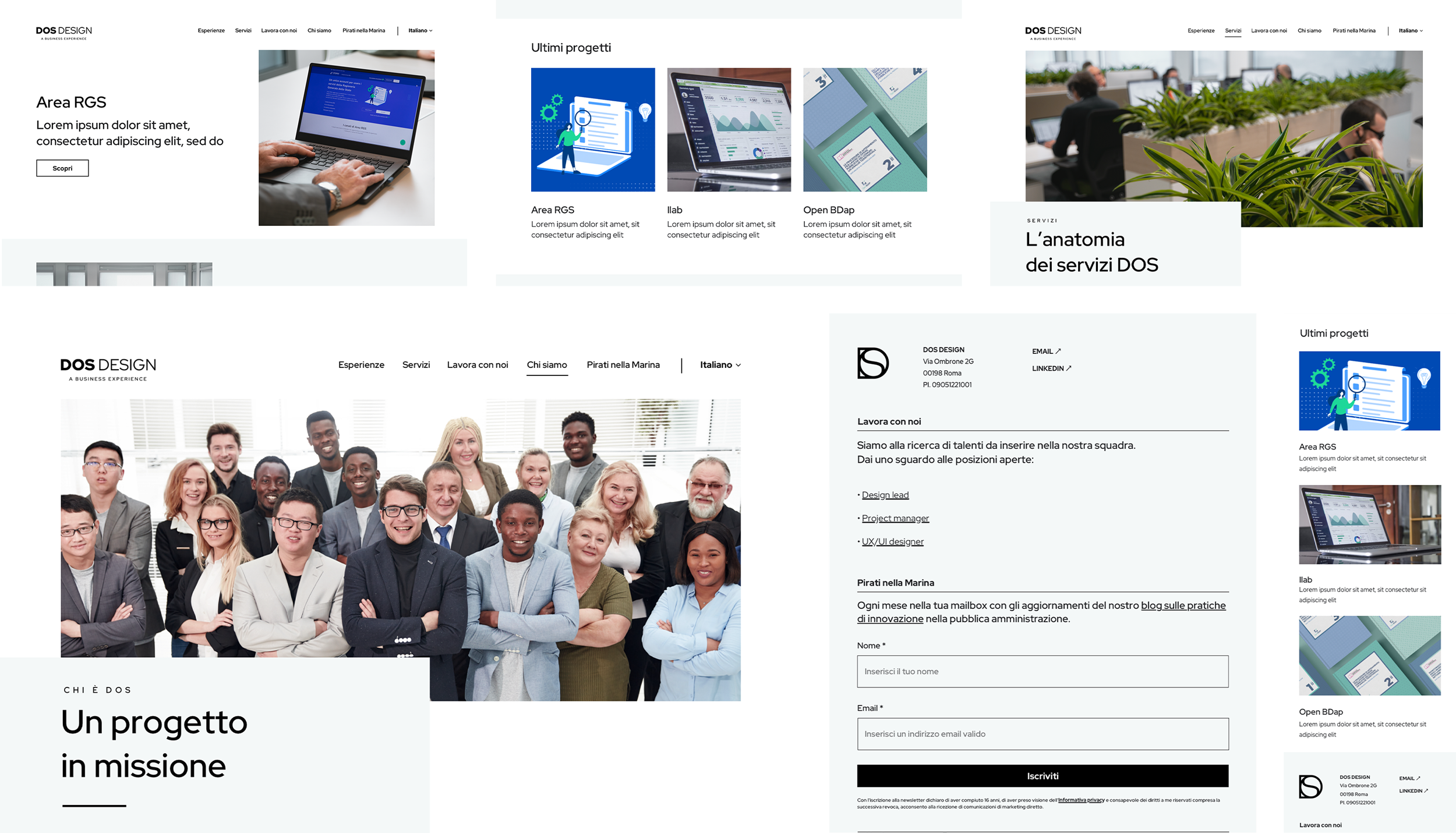 DOS Design — Responsive Digital Experience