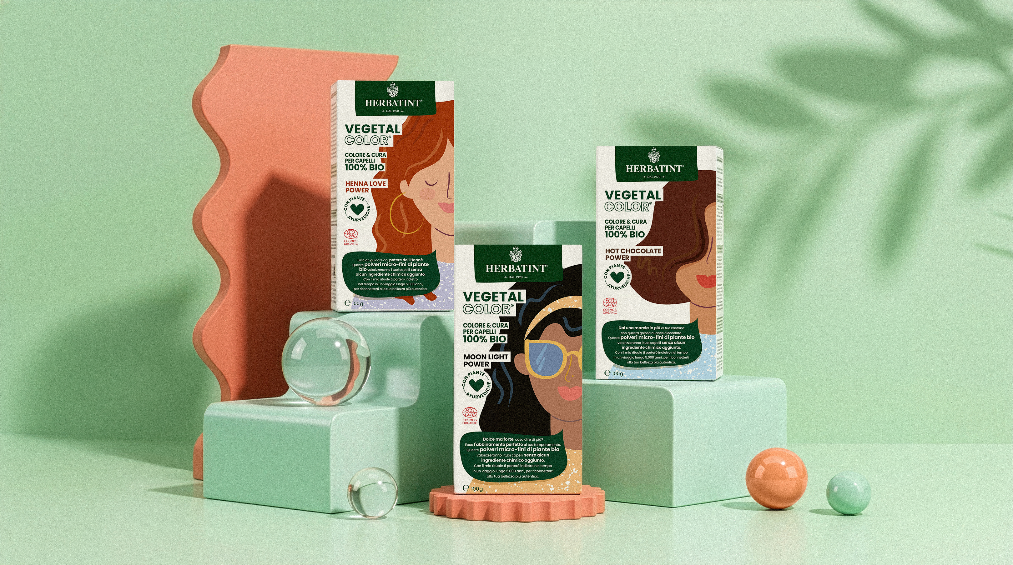 Herbatint — Botanical Haircare e Identity